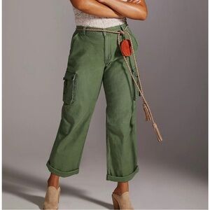Anthropologie Pilcro Utility Cargo Straight Leg Pants Sz 27